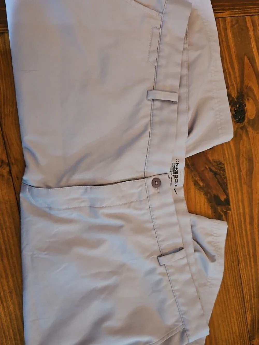 Nike Men's Light Gray Golf Chino Shorts